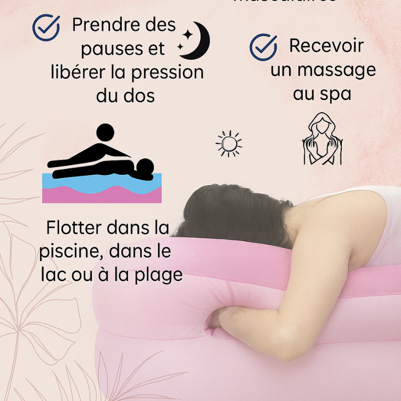 BellyNest™ | Matelas de grossesse - confort et soulagement